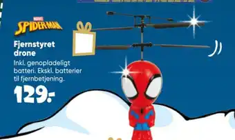 Marvel spiderman fjernstyret drone