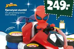 Bilka MARVEL SPIDER-MAN Fjernstyret stuntbil tilbud
