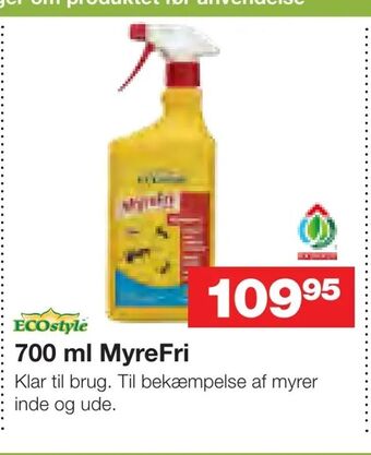 Bauhaus 700 ml MyreFri tilbud