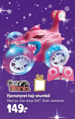 Bilka Fjernstyret haj-stuntbil tilbud