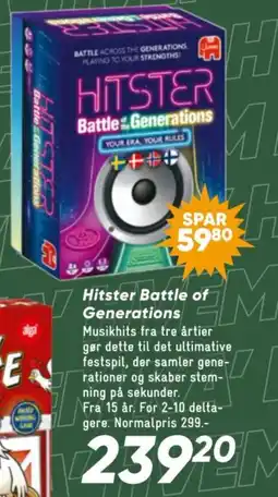 Bilka Hitster Battle of Generations tilbud