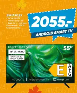Bilka Prosonic 55ua7025 tilbud