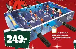 Bilka HY-PRO UEFA Champions League fodboldbord tilbud