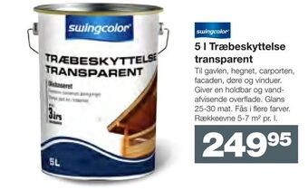 Bauhaus 5 l Træbeskyttelse transparent tilbud