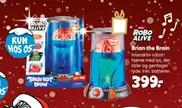 Bilka ROBO ALIVE Brian the Brain tilbud