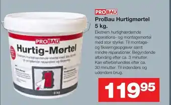 ProBau Hurtigmørtel