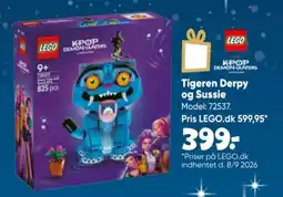 Bilka Tigeren Derpy og Sussie tilbud