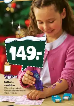 Bilka Maker tattoo- maskine tilbud