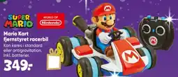 Bilka Super mario nintendo fjernstyret racerbil tilbud