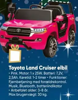 Bilka Toyota Land Cruiser elbil tilbud