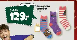 Bilka Jas og Mika strømper tilbud