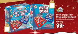Bilka Hvem er jeg? eller Hvem er jeg med dyr? tilbud