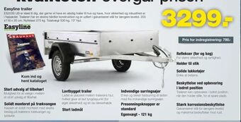 Bauhaus Easyline trailer tilbud