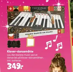 Bilka Klaver-dansemåtte tilbud