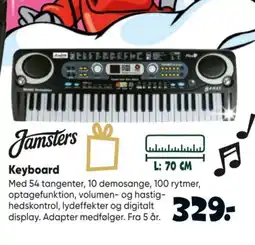 Bilka Jamsters Keyboard tilbud
