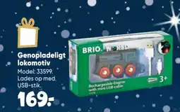 Bilka Genopladeligt lokomotiv tilbud