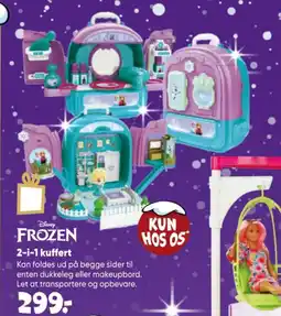 Bilka FROZEN 2-i-1 kuffert tilbud
