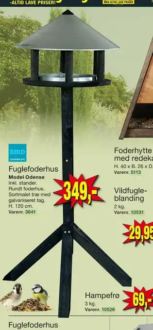 Harald Nyborg Fuglefoderhus tilbud