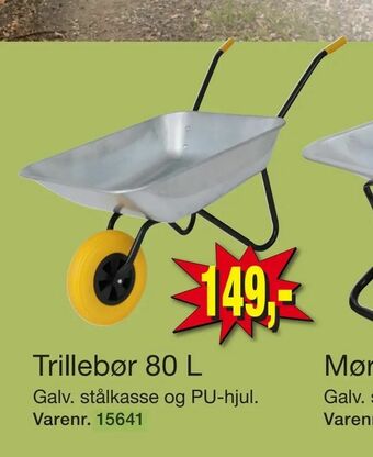 Harald Nyborg Trillebør 80 L tilbud