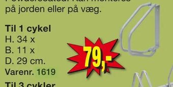Harald Nyborg Cykelstativ tilbud
