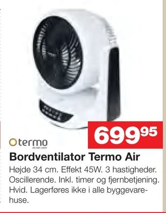 Bordventilator Termo Air