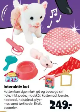 Bilka Happy pets interaktiv kat tilbud