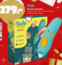 Fætter BR 3Doodler 3D-pen startsæt tilbud