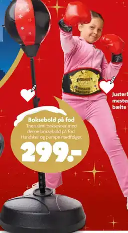 Fætter BR Boksebold på fod tilbud