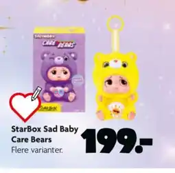 Fætter BR StarBox Sad Baby Care Bears tilbud