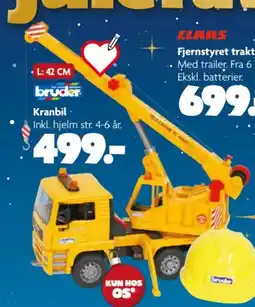 Fætter BR Bruder kranbil tilbud