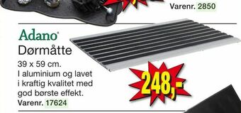 Harald Nyborg Dørmåtte tilbud