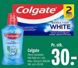 Min Købmand Colgate tilbud