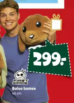 Bilka First grade baloo bamse tilbud