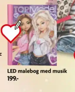 Fætter BR LED malebog med musik tilbud