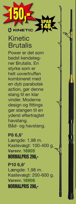 Harald Nyborg Kinetic Brutalis tilbud