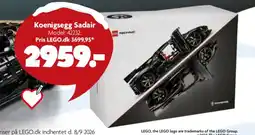 Fætter BR Koenigsegg Sadair tilbud