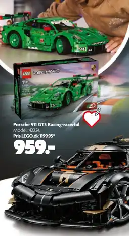 Fætter BR Porsche 911 GT3 Racing-racerbil tilbud