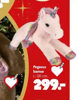 Fætter BR Pegasus bamse tilbud