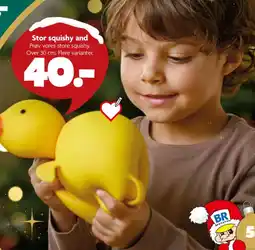 Fætter BR Stor squishy and tilbud