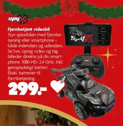 Fætter BR Fjernbetjent videobil tilbud