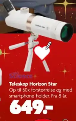 Fætter BR Teleskop Horizon Star tilbud
