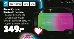 Fætter BR iDance Cyclone Bluetooth højttaler tilbud