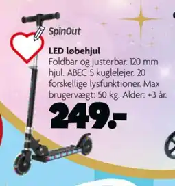 Fætter BR SpinOut LED løbehjul tilbud