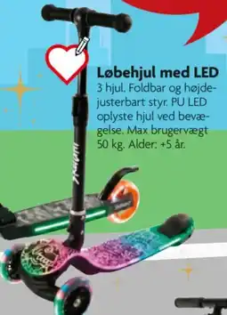 Fætter BR Løbehjul med LED tilbud