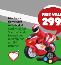 Fætter BR Min første fjernstyret mototcykel tilbud