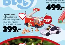 Fætter BR Legesæt med redningskøretøj tilbud