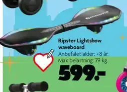Fætter BR Ripster Lightshow waveboard tilbud