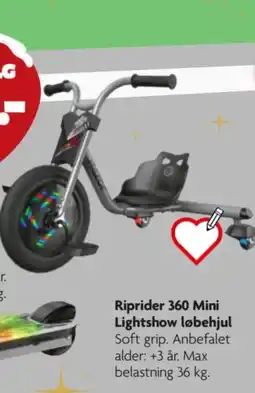 Fætter BR Riprider 360 Mini Lightshow løbehjul tilbud