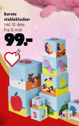 Fætter BR Børste stableklodser tilbud