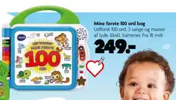 Fætter BR Mine første 100 ord bog tilbud